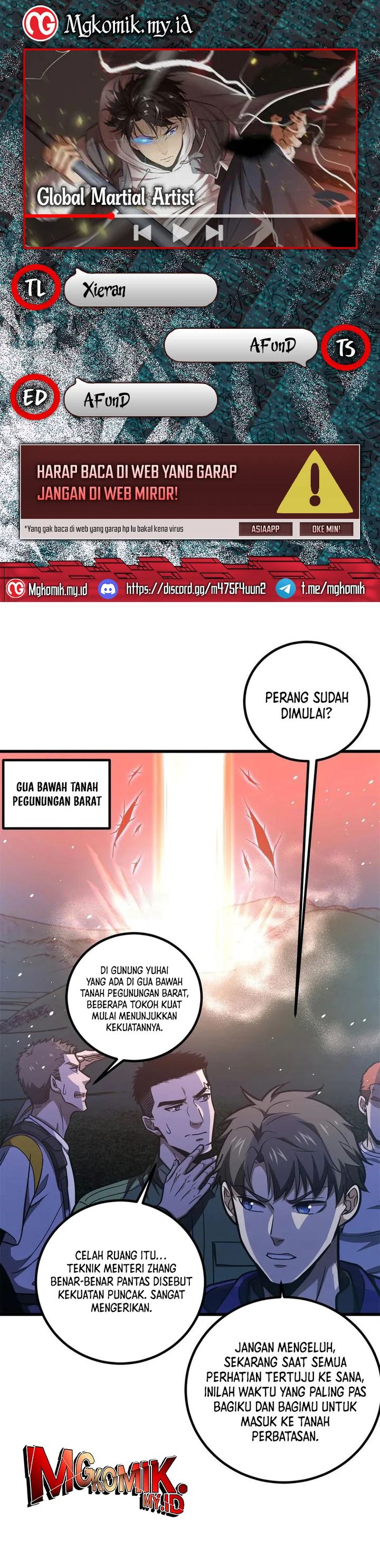 Global Gao Wu (Global Martial Arts) Chapter 302 Gambar 1